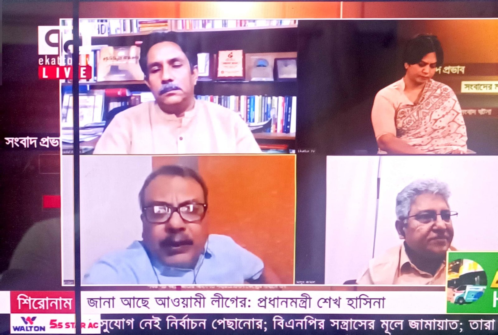 একাত্তর জার্নালের কাঠগড়ায় ভারতের সাংবাদিক চন্দন নন্দী