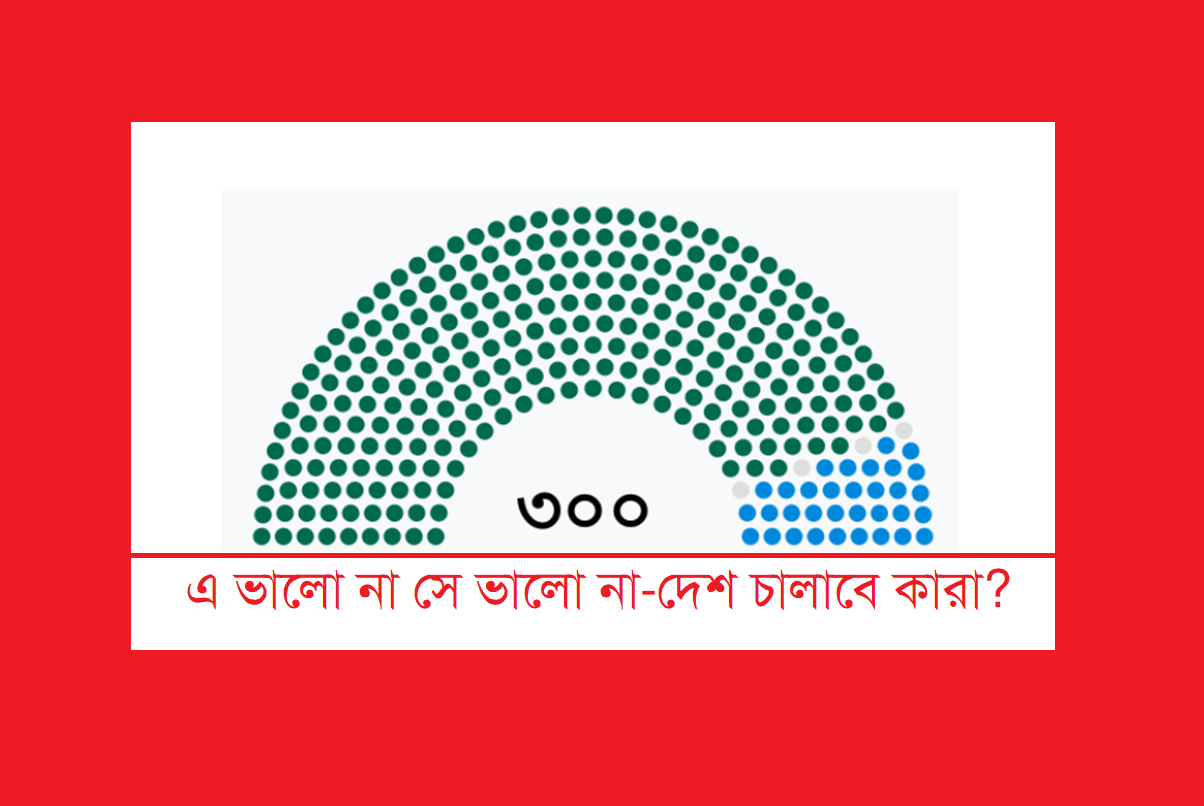 এ ভালো না সে ভালো না-দেশ চালাবে কারা?