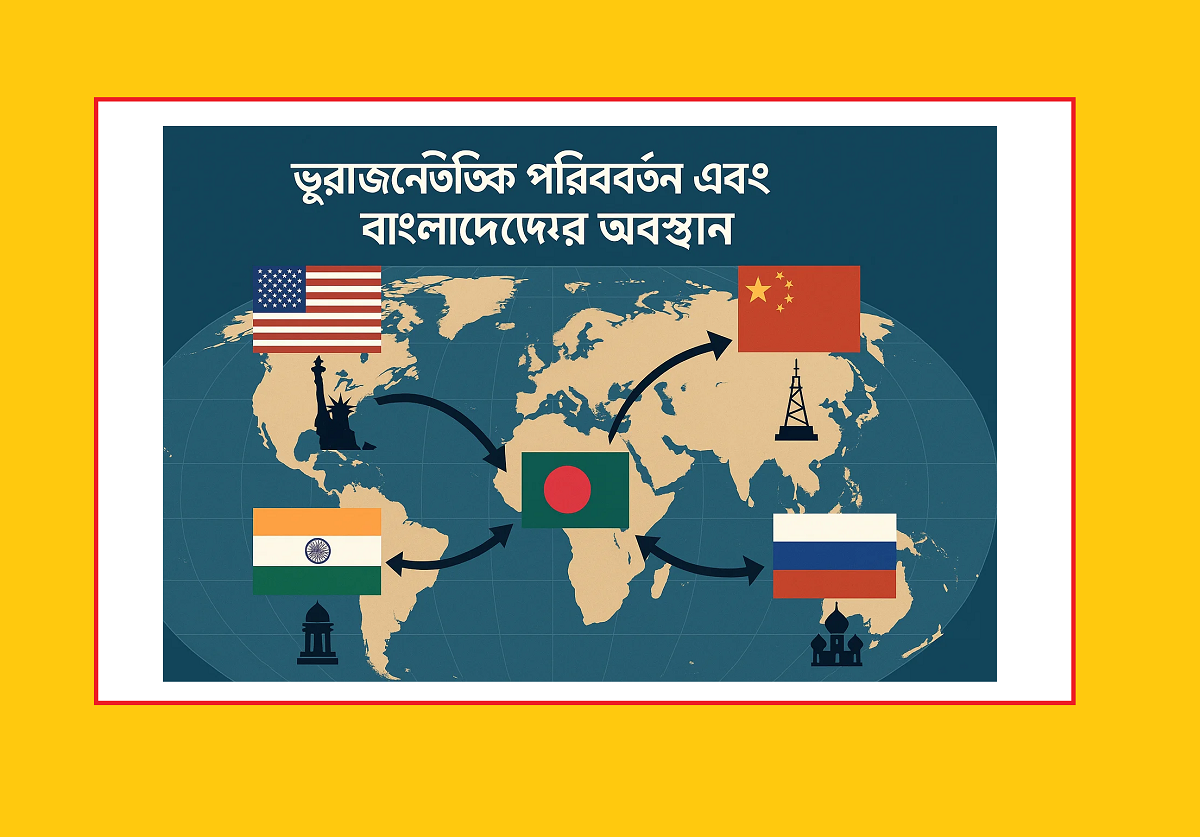ভূরাজনৈতিক পরিবর্তন এবং বাংলাদেশের অবস্থান