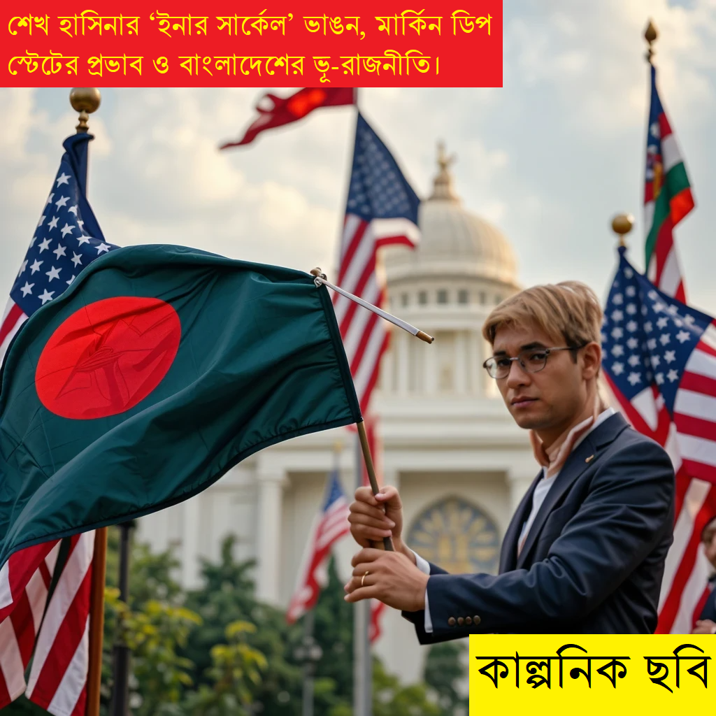 শেখ হাসিনার ‘ইনার সার্কেল’কে ভেঙে দিল মার্কিন ‘ডিপ স্টেট’: প্রেক্ষাপট ও বিশ্লেষণ
