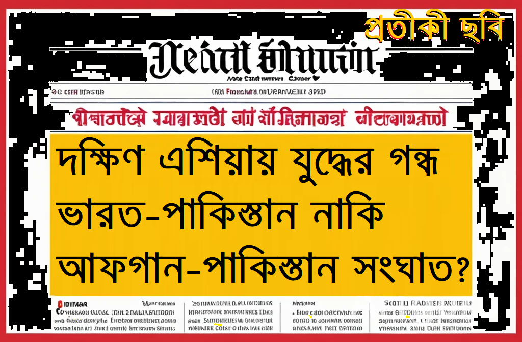 দক্ষিণ এশিয়ায় যুদ্ধের গন্ধ: ভারত–পাকিস্তান নাকি আফগান–পাকিস্তান সংঘাত?