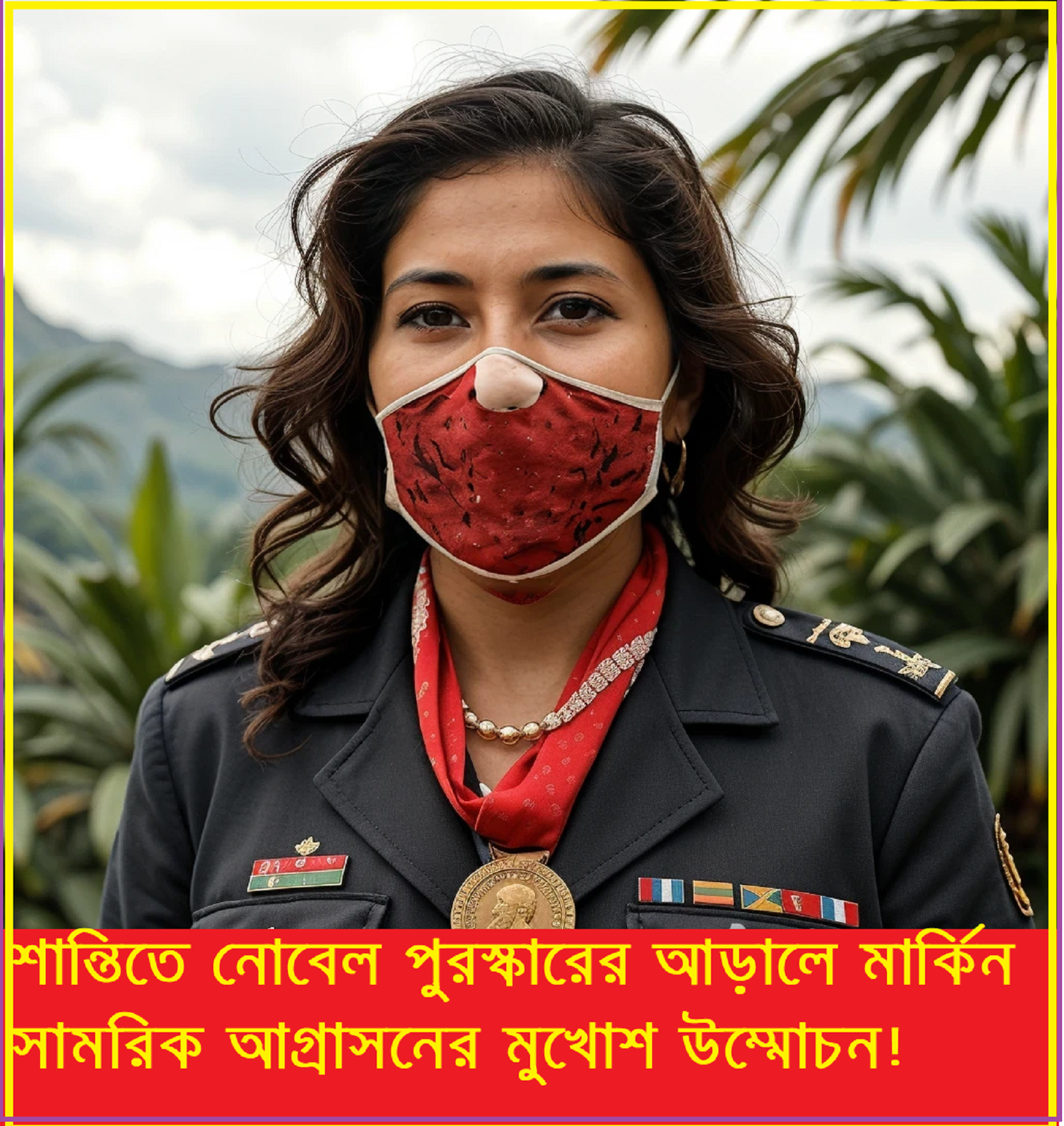 শান্তিতে নোবেল পুরস্কার: মার্কিন সামরিক আগ্রাসনের আন্তর্জাতিক মুখোশের নতুন অধ্যায়