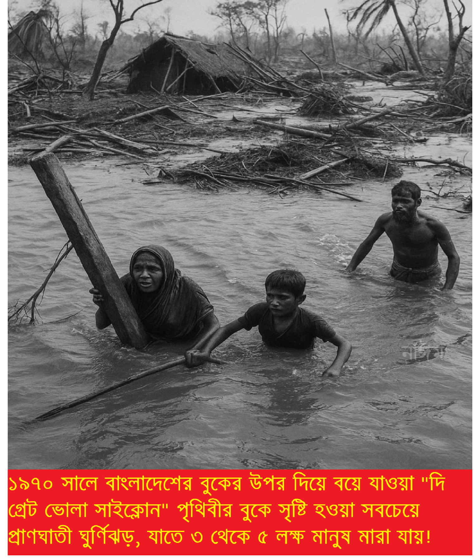 ৫৫ বছর আগে যে ঘূর্ণিঝড় বাংলাদেশ প্রতিষ্ঠার সহায়ক, তেমন এক ঝড় আজ শান্তি প্রতিষ্ঠার অবশ্যম্ভাবী পূর্বাভাস!