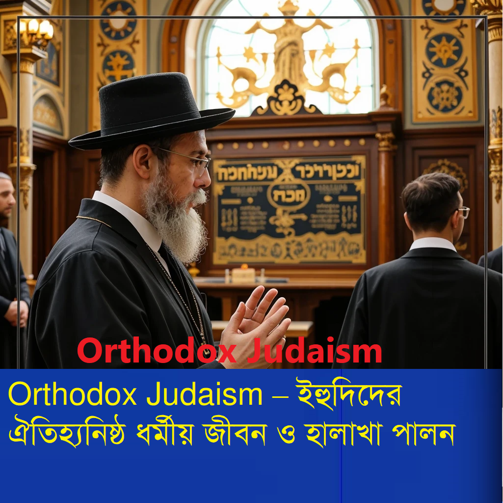 অপরিচিত ধর্মের আলোকে- ইব্রাহিমীয় ধর্মসমূহঃ অর্থডক্স জুডাইজম (Orthodox Judaism)