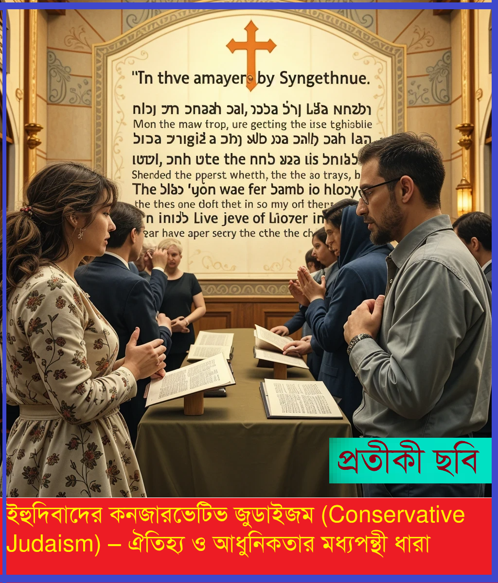 অপরিচিত ধর্মের আলোকে – ইব্রাহিমীয় ধর্মসমূহঃ কনজারভেটিভ জুডাইজম (Conservative Judaism)