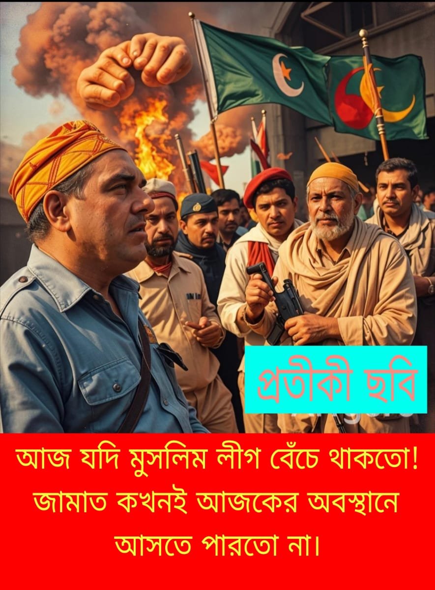আজ যদি মুসলিম লীগ বেঁচে থাকতোঃ স্বাধীনতাবিরোধী রাজনীতির ধারাবাহিকতা ও বাংলাদেশের রাজনৈতিক বাস্তবতা