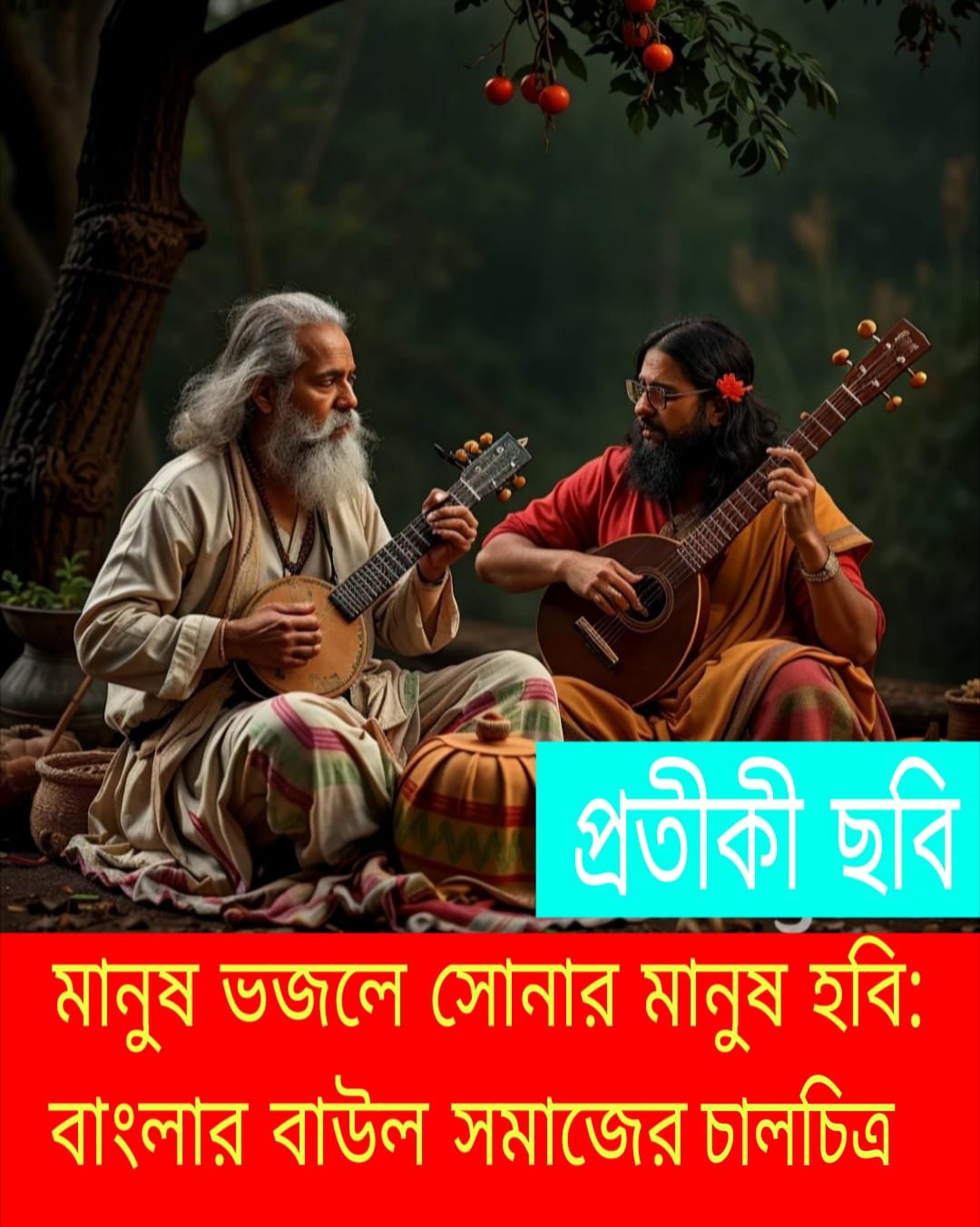 বাংলার বাউল সমাজ: আত্মসন্ধান, মানবধর্ম ও মুক্তচিন্তার এক অনন্য পরম্পরা