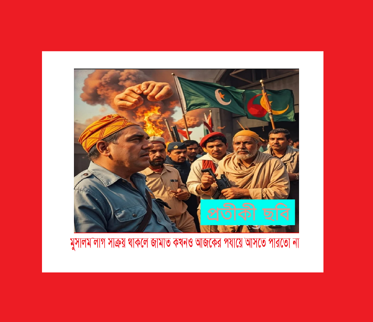 আজ যদি মুসলিম লীগ বেঁচে থাকতোঃ স্বাধীনতাবিরোধী রাজনীতির ধারাবাহিকতা ও বাংলাদেশের রাজনৈতিক বাস্তবতা