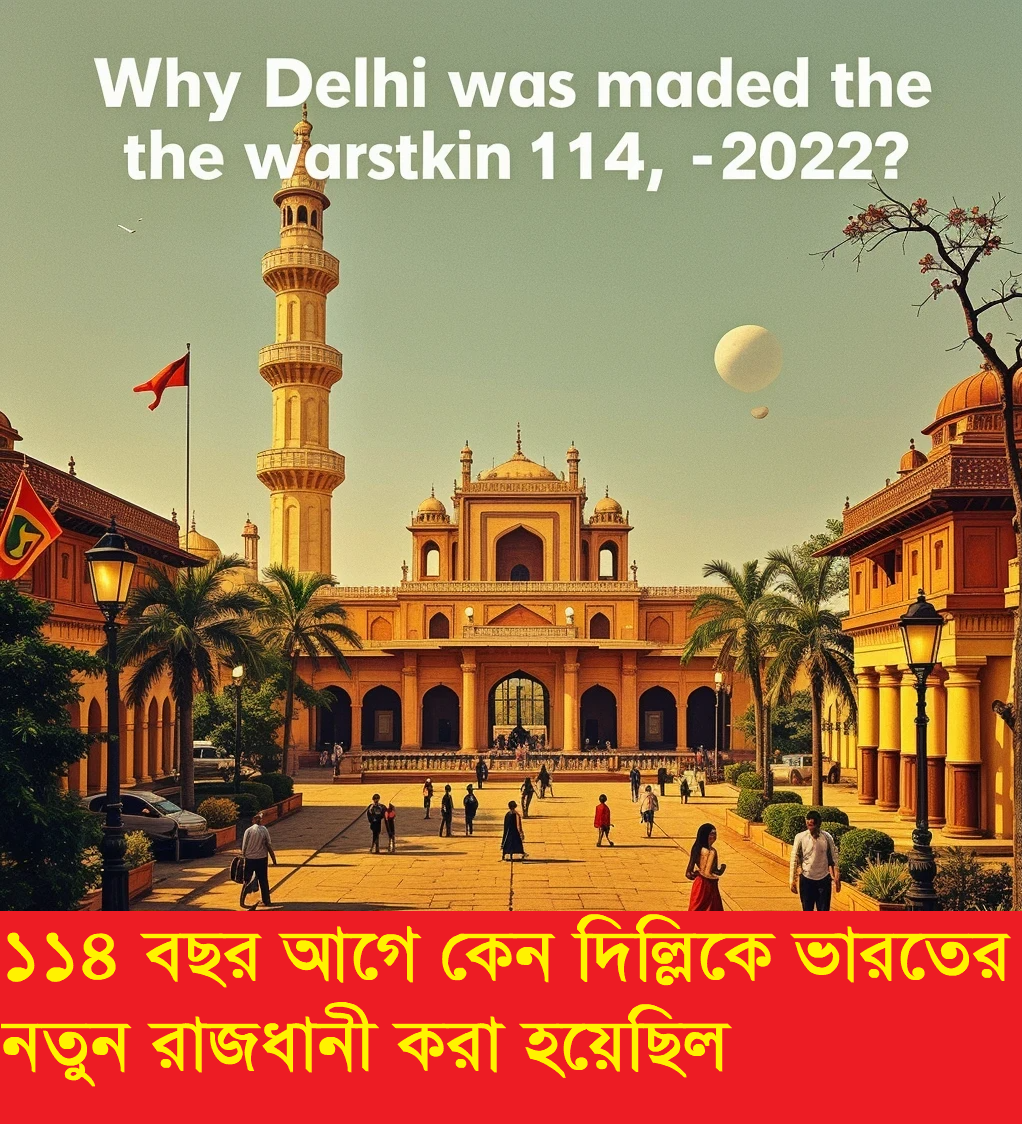 ১১৪ বছর আগে কেন দিল্লিকে ভারতের নতুন রাজধানী করা হয়েছিল