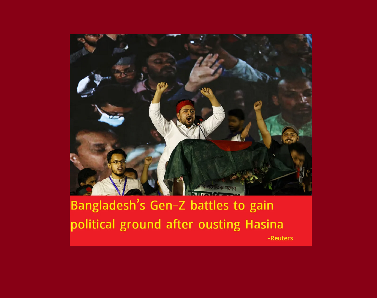 হাসিনাকে ক্ষমতাচ্যুত করার পর রাজনৈতিক ভিত্তি অর্জনের জন্য লড়াই করছেন বাংলাদেশের Gen-Z