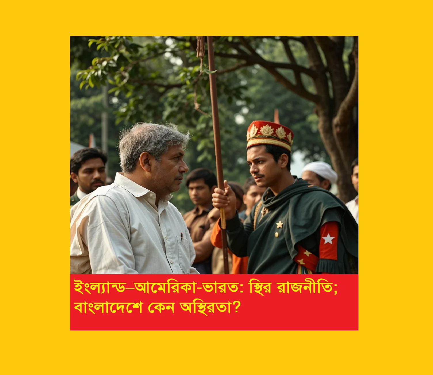 ইংল্যান্ড–আমেরিকা-ভারত: স্থির রাজনীতি; বাংলাদেশে কেন অস্থিরতা?