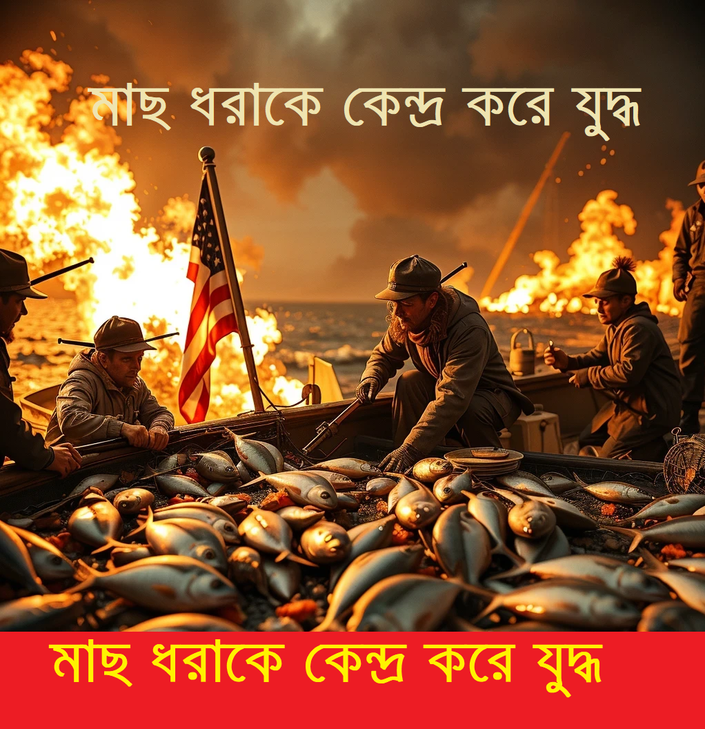 মাছ ধরাকে কেন্দ্র করে যুদ্ধ
