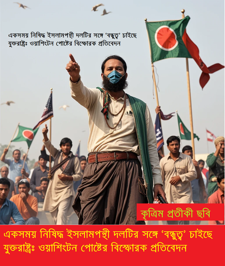 একসময় নিষিদ্ধ ইসলামপন্থী দলটির সঙ্গে ‘বন্ধুত্ব’ চাইছে যুক্তরাষ্ট্রঃ ওয়াশিংটন পোষ্টের বিস্ফোরক প্রতিবেদন