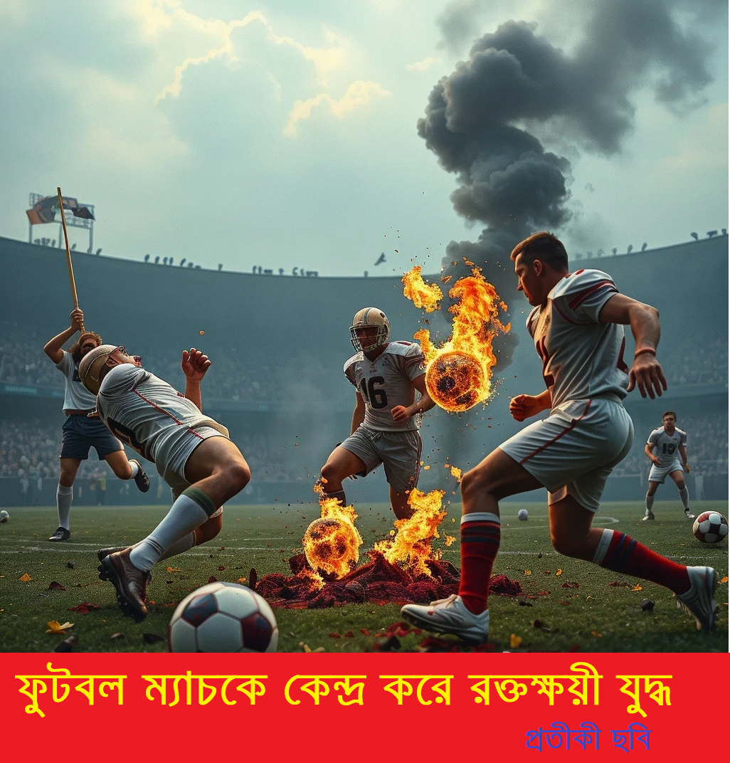 ফুটবল ম্যাচ থেকে রক্তক্ষয়ী যুদ্ধ