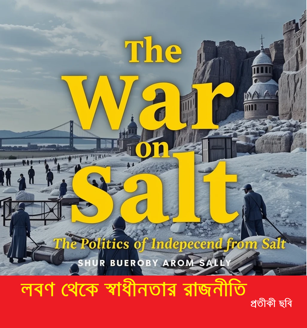 নুনের ওপর যুদ্ধ: লবণ থেকে স্বাধীনতার রাজনীতি