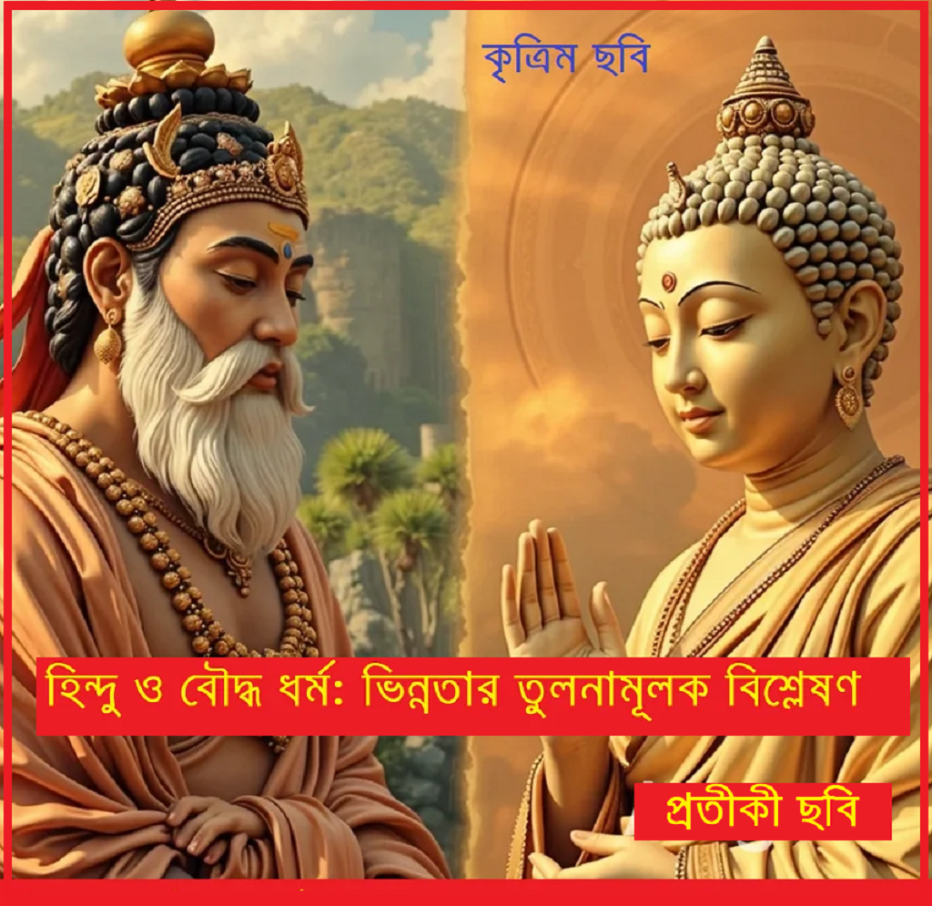 ধর্মচিন্তা | হিন্দু ও বৌদ্ধ ধর্ম: ভিন্নতার তুলনামূলক বিশ্লেষণ