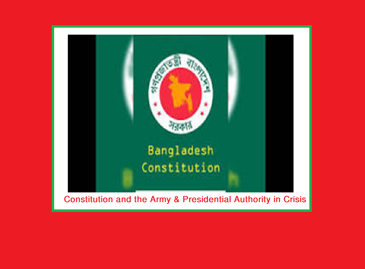 Constitution and the Army: Presidential Authority in Crisis