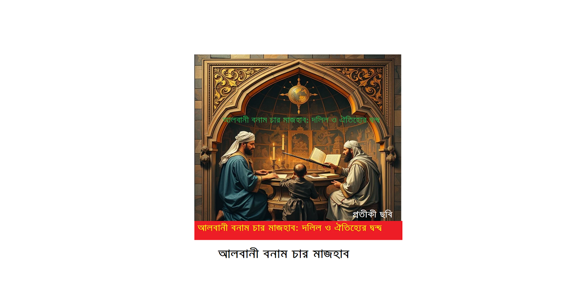 ধর্মচিন্তা | আলবানী বনাম চার মাজহাব: দলিল ও ঐতিহ্যের দ্বন্দ্ব