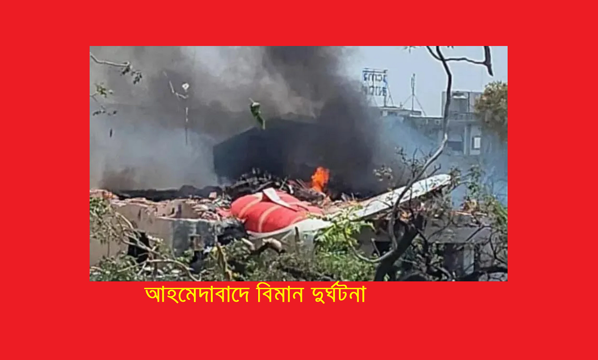 আহমেদাবাদে বিমান দুর্ঘটনা: ২৪২ জনের মৃত্যু, একজনের অলৌকিক বেঁচে যাওয়া নিয়ে চাঞ্চল্য