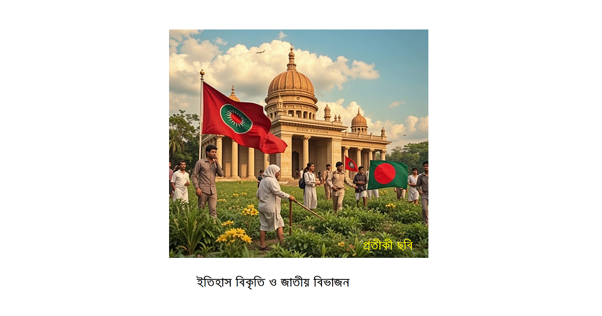 ইতিহাস বিকৃতি ও জাতীয় বিভাজন: বাংলাদেশের জন্য কতটা বিপজ্জনক?