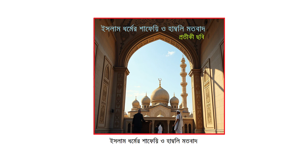অপরিচিত ধর্মের আলোকেঃ ইসলাম ধর্মের শাফেয়ি ও হাম্বলি মতবাদ