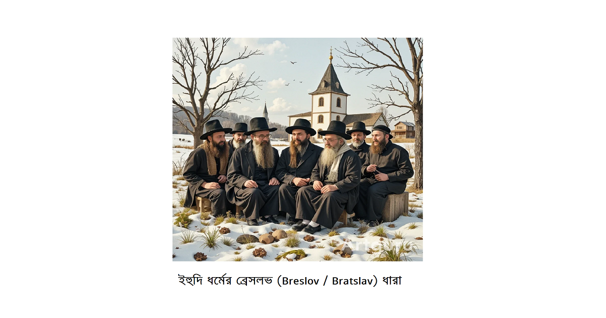 অপরিচিত ধর্মের আলোকে-ইব্রাহিমীয় ধর্মসমূহঃ ইহুদি ধর্মের ব্রেসলভ (Breslov / Bratslav) ধারা