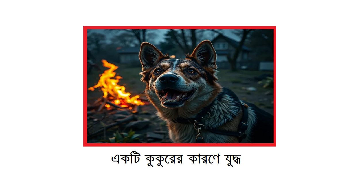 একটি কুকুরের কারণে দুই দেশের মধ্যে যুদ্ধ