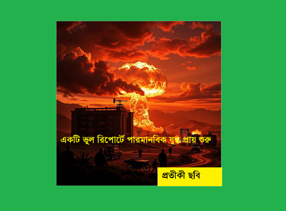 রাডারের একটি ভুল রিপোর্টে পারমাণবিক যুদ্ধ প্রায় শুরু হয়ে যাচ্ছিলো