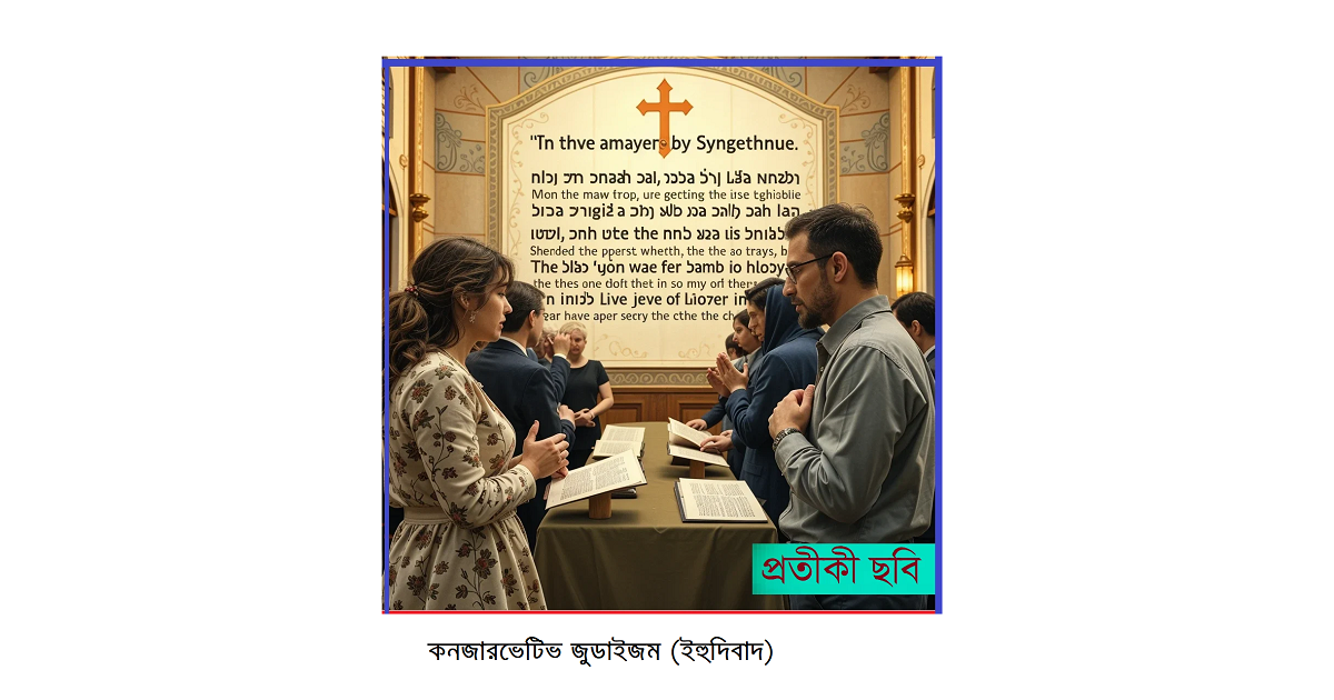 অপরিচিত ধর্মের আলোকে – ইব্রাহিমীয় ধর্মসমূহঃ কনজারভেটিভ জুডাইজম (Conservative Judaism)