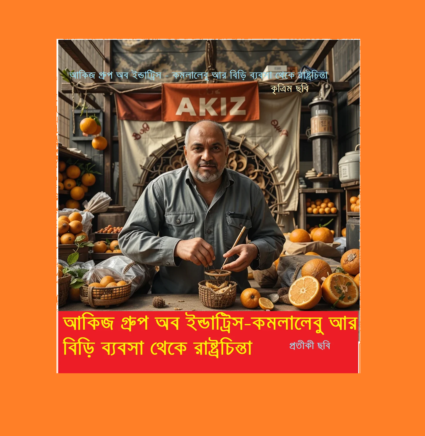 কমলালেবু আর বিড়ি ব্যবসা থেকে রাষ্ট্রচিন্তা