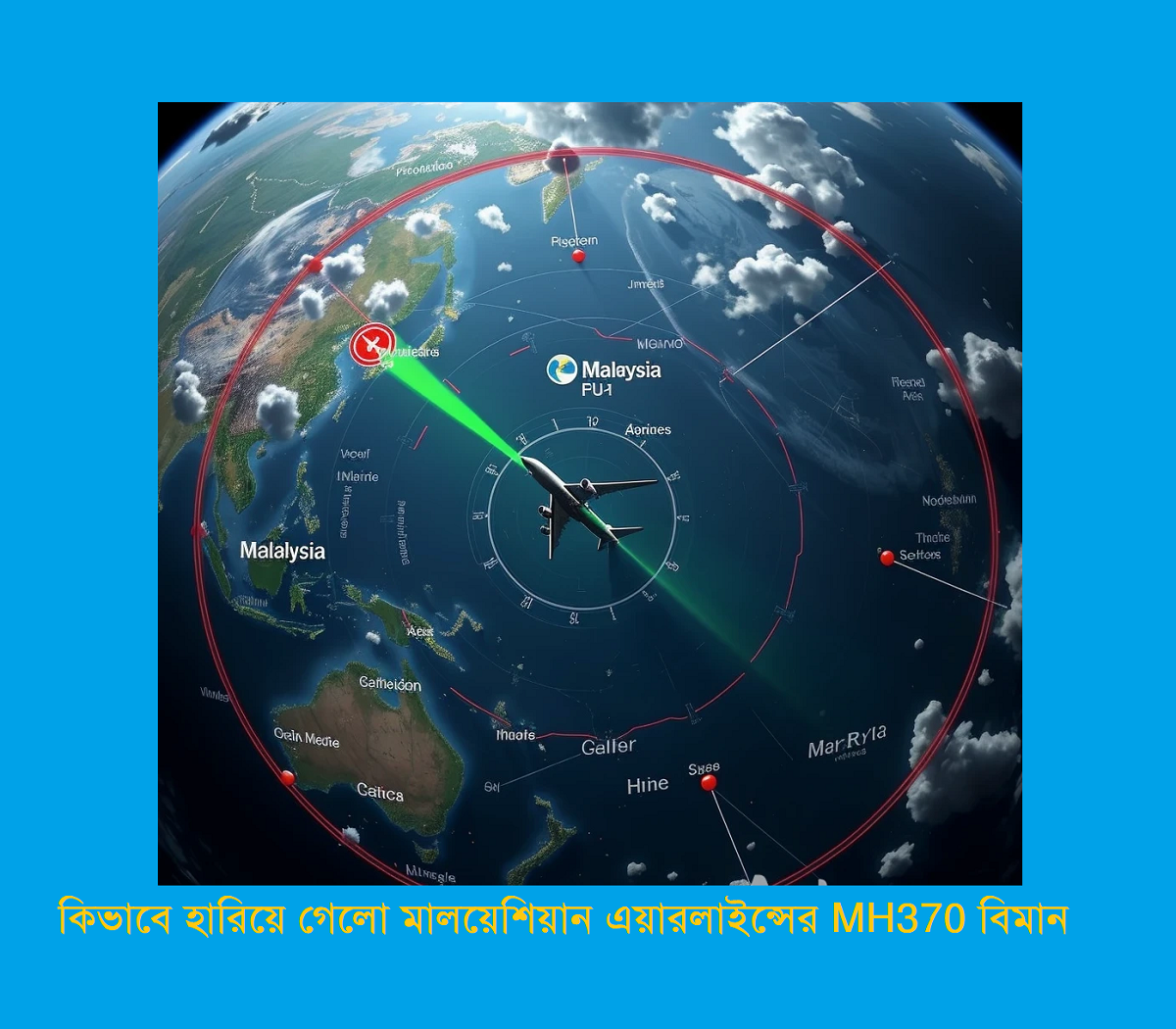 একটি বিমান যা রাডার থেকে উধাও হয়নি—তবু হারিয়ে গেলো