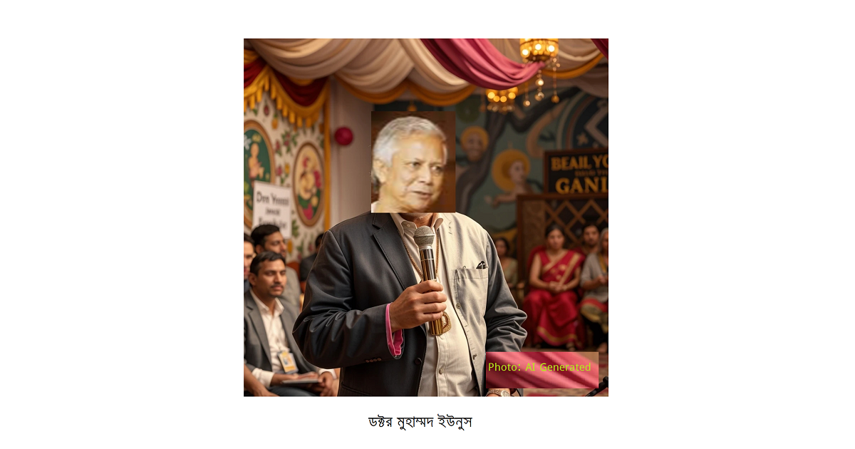 ইউনূস‘ Harmony Award’-এ মনোনীত নন: প্রচার বনাম বাস্তবতা