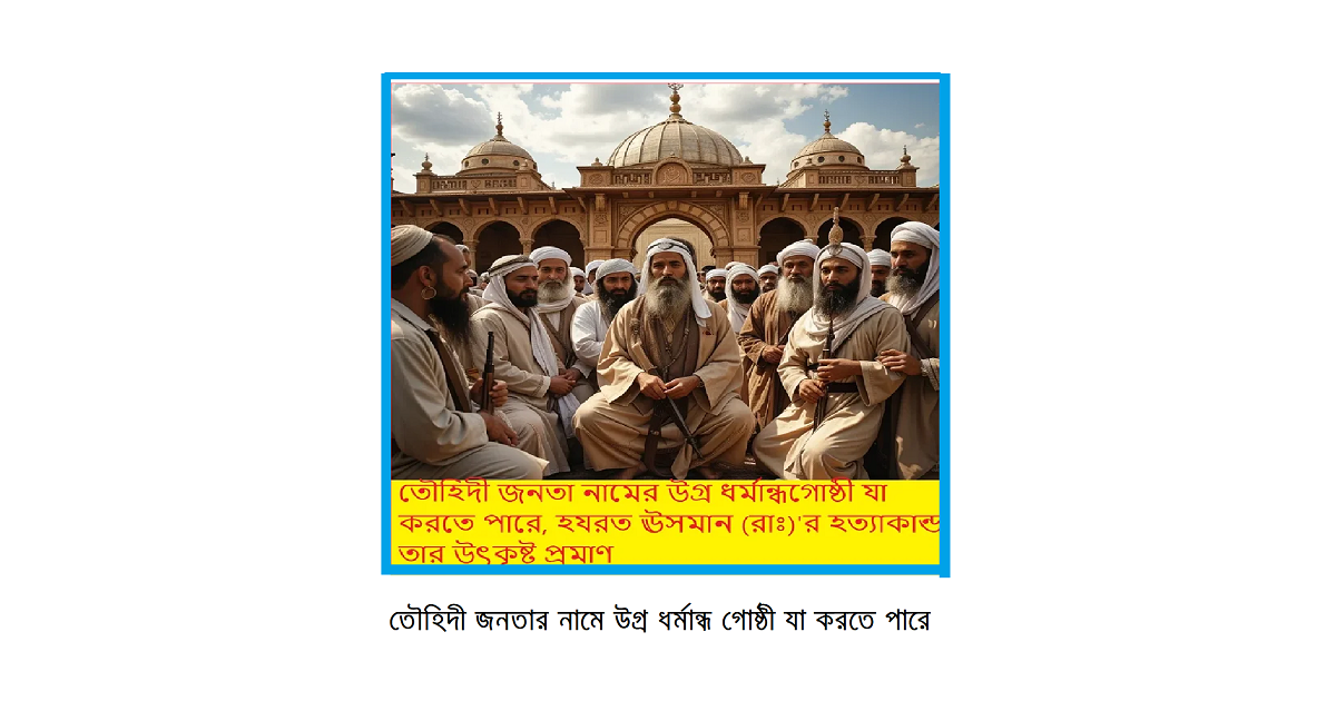 তৌহিদী জনতার নামে উগ্র ধর্মান্ধ গোষ্ঠী যা করতে পারে