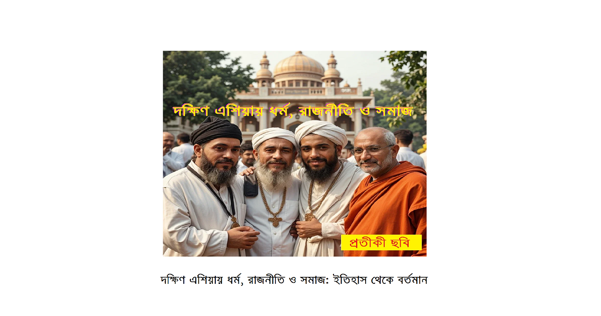 ধর্মচিন্তা | দক্ষিণ এশিয়ায় ধর্ম, রাজনীতি ও সমাজ: ইতিহাস থেকে বর্তমান