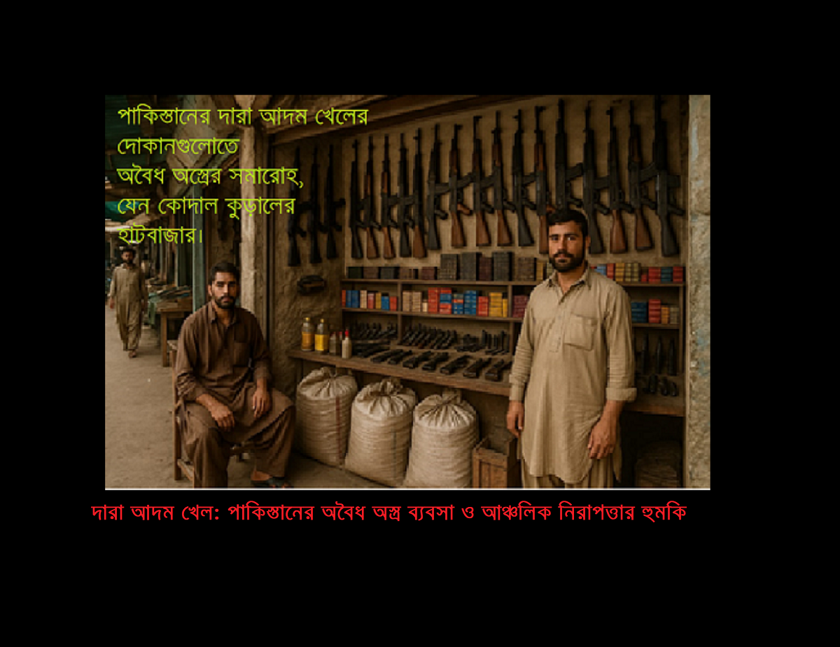 দারা আদম খেল: পাকিস্তানের অবৈধ অস্ত্র ব্যবসা ও আঞ্চলিক নিরাপত্তার হুমকি