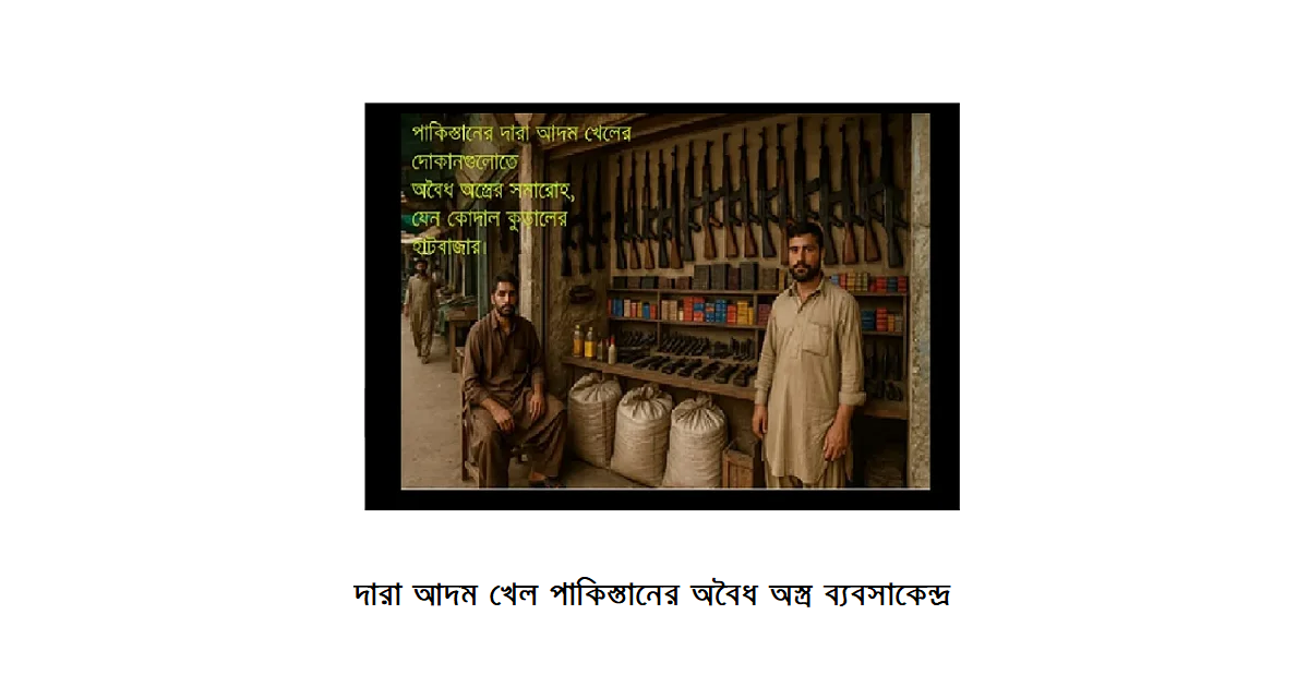 দারা আদম খেল: পাকিস্তানের অবৈধ অস্ত্র ব্যবসা ও আঞ্চলিক নিরাপত্তার হুমকি