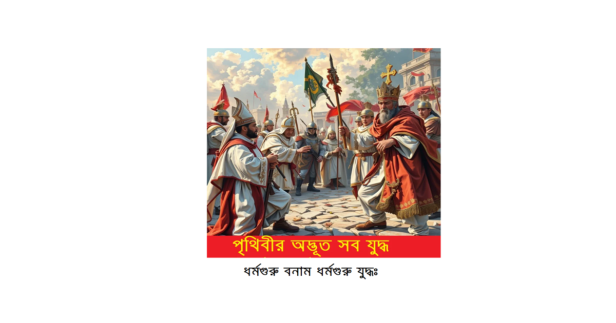 ধর্মগুরু বনাম ধর্মগুরু যুদ্ধঃ পোপের সেনাবাহিনী বনাম পোপের সেনাবাহিনী