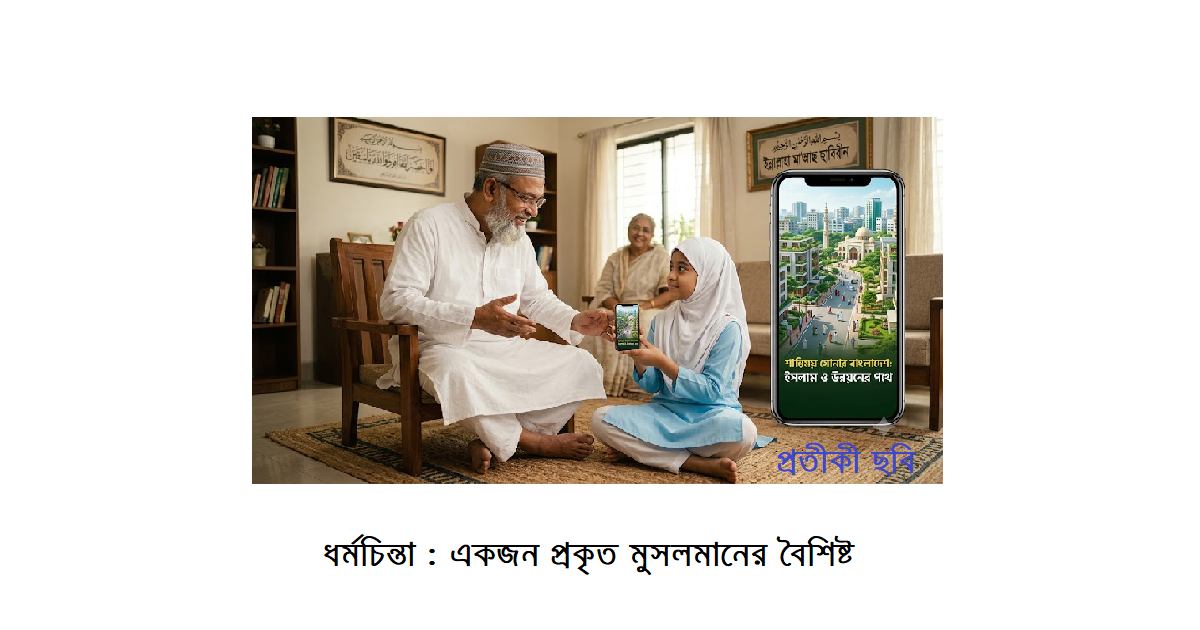 ধর্মচিন্তা । একজন প্রকৃত মুসলমানের বৈশিষ্ট