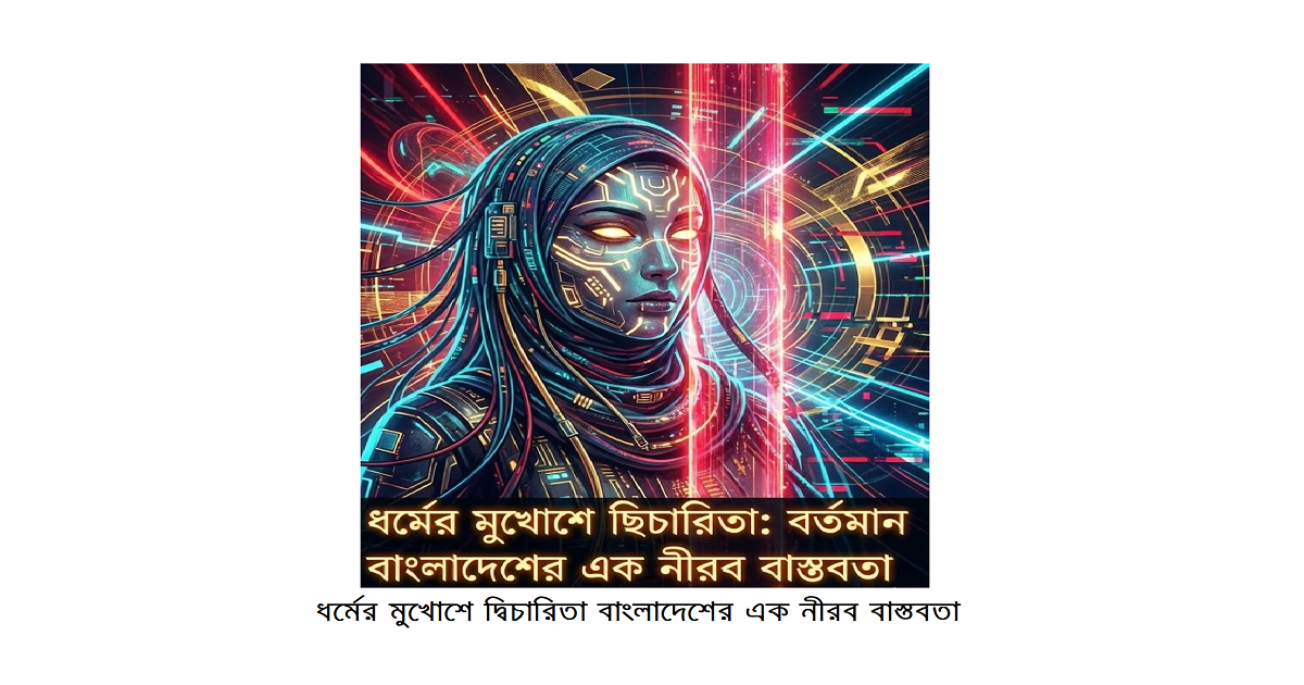 ধর্মের মুখোশে দ্বিচারিতা: বর্তমান বাংলাদেশের এক নীরব বাস্তবতা