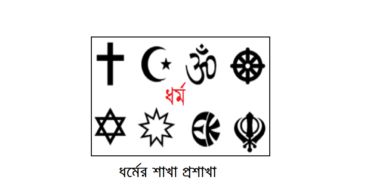 ধর্মের শাখা প্রশাখা