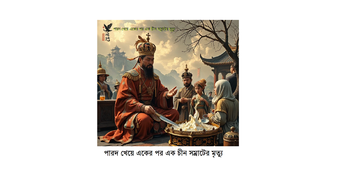 চীনের সম্রাটদের অমরত্বের বিষঃ পারদ খেয়ে একের পর এক চীন সম্রাটের মৃত্যু