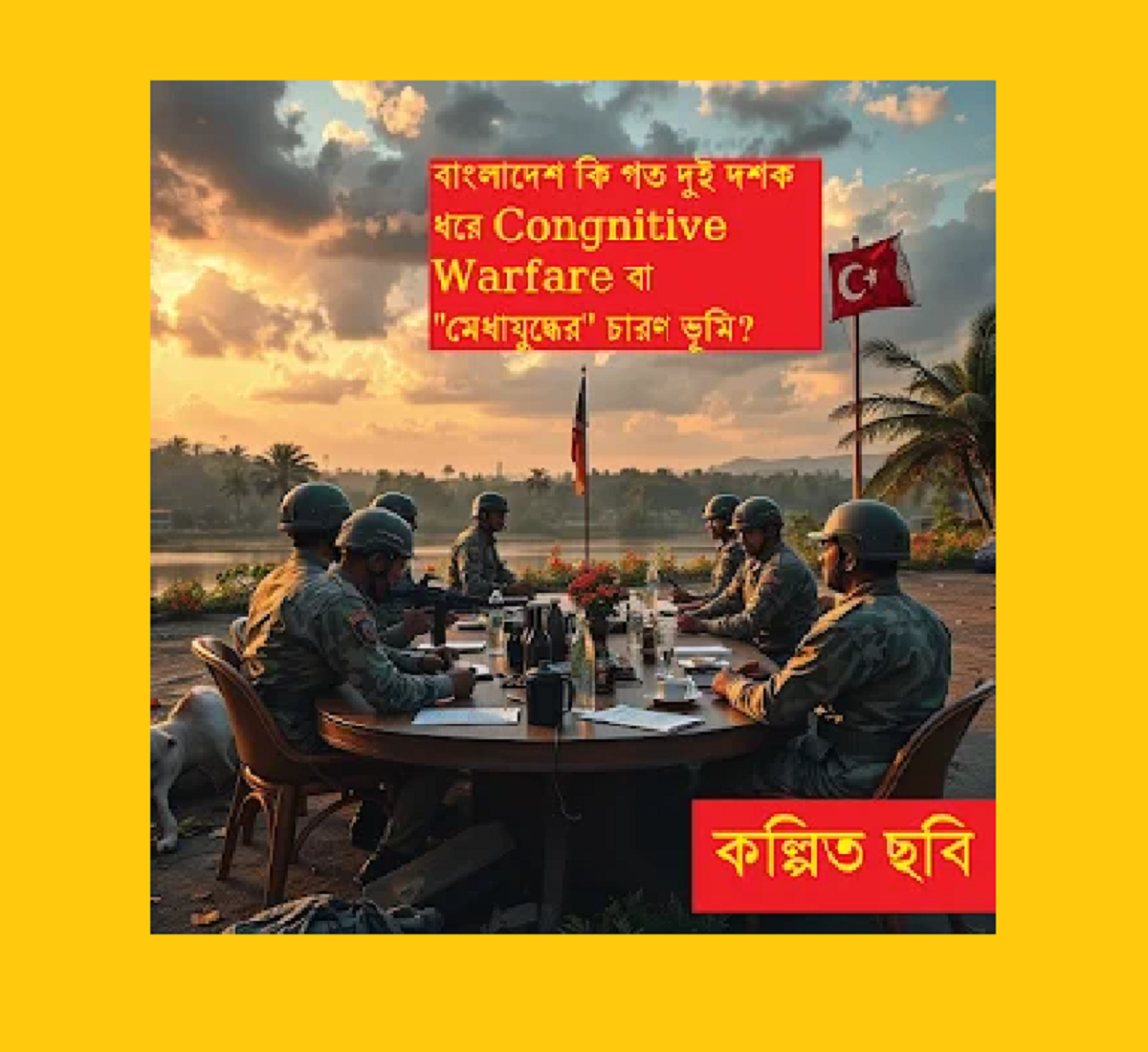 কগনিটিভ ওয়ারফেয়ার(মেধাযুদ্ধ): বাংলাদেশ কি দুই দশক ধরে অদৃশ্য যুদ্ধে জড়িত?