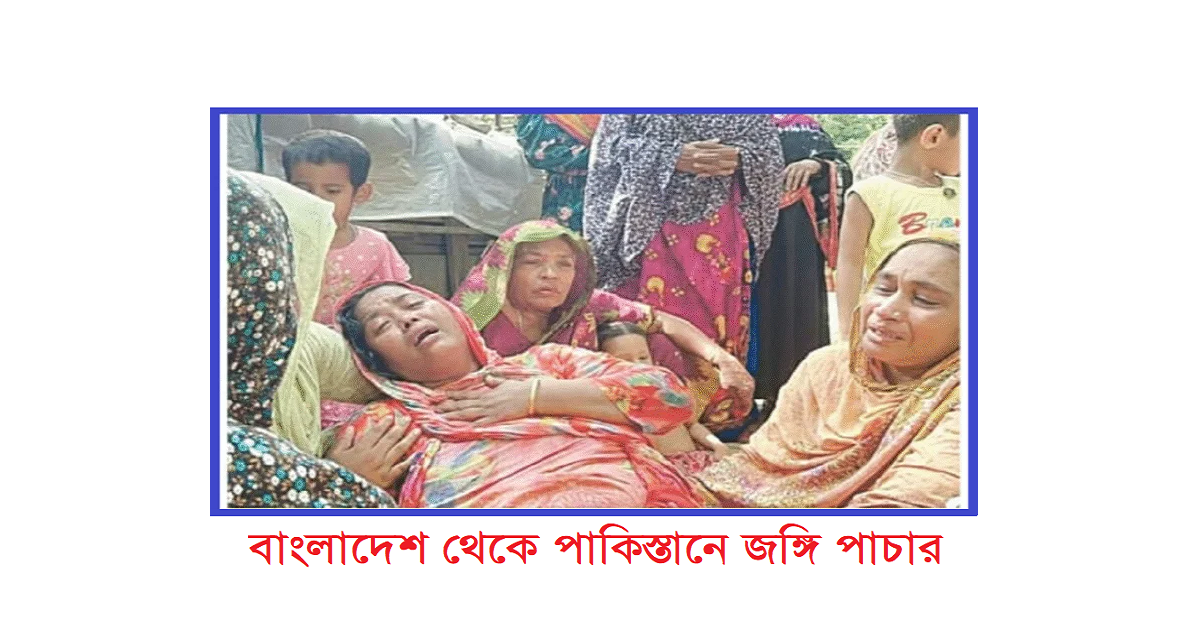 বাংলাদেশ থেকে পাকিস্তানে জঙ্গি পাচারঃ পরিসংখ্যান ও পরিস্থিতি