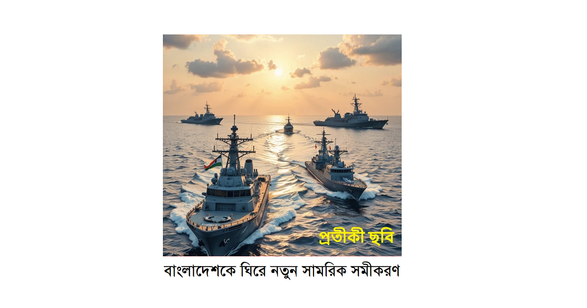 বাংলাদেশকে ঘিরে নতুন সামরিক সমীকরণ: মার্কিন–রুশ যুদ্ধজাহাজ, ভারতের টহল ও ইন্ডো-প্যাসিফিক বাস্তবতা