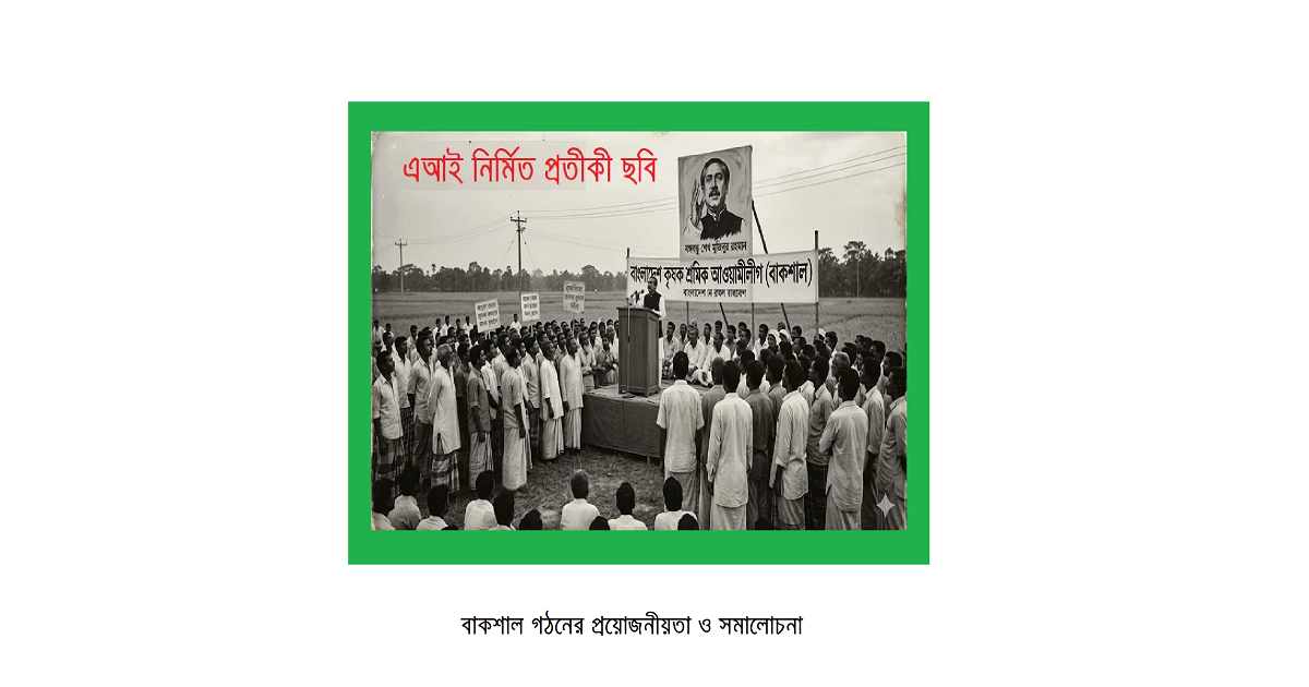 বাকশাল: ইতিহাস না জেনে “বকবক”—একটি প্রেক্ষাপটভিত্তিক বিশ্লেষণ