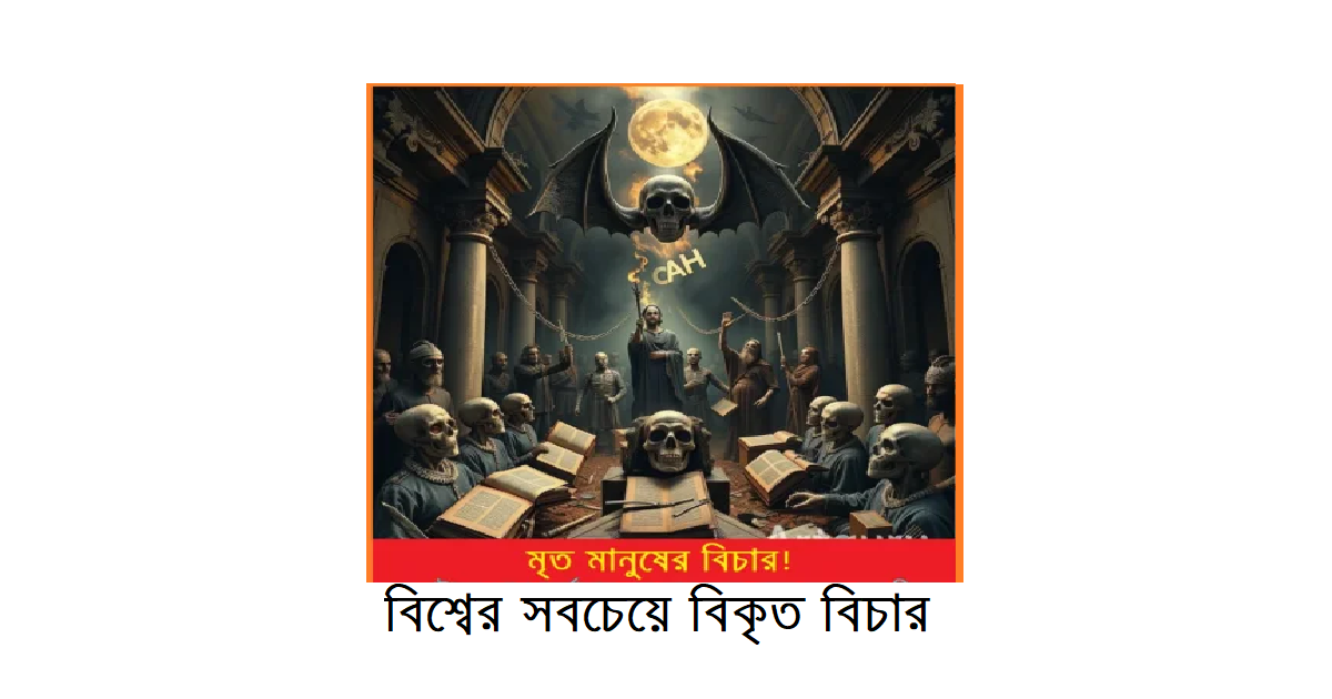 বিশ্বের সবচেয়ে বিকৃত বিচারঃ মৃত মানুষকে কবর থেকে তুলে এনে বিচার করা হয়েছিলো