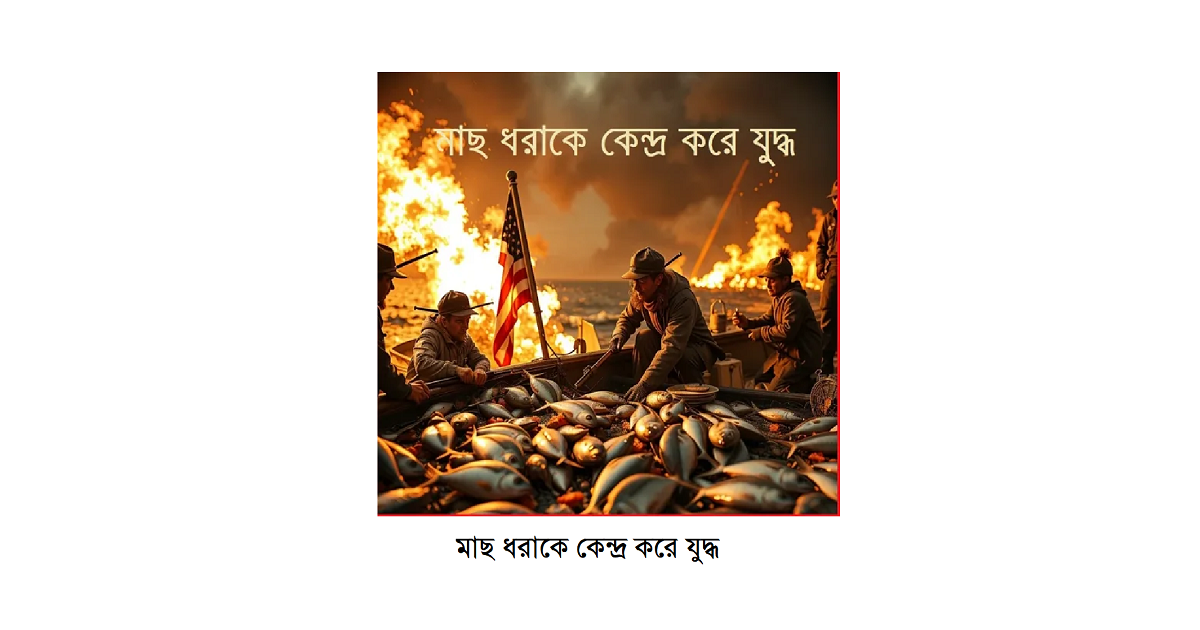 মাছ ধরাকে কেন্দ্র করে যুদ্ধ