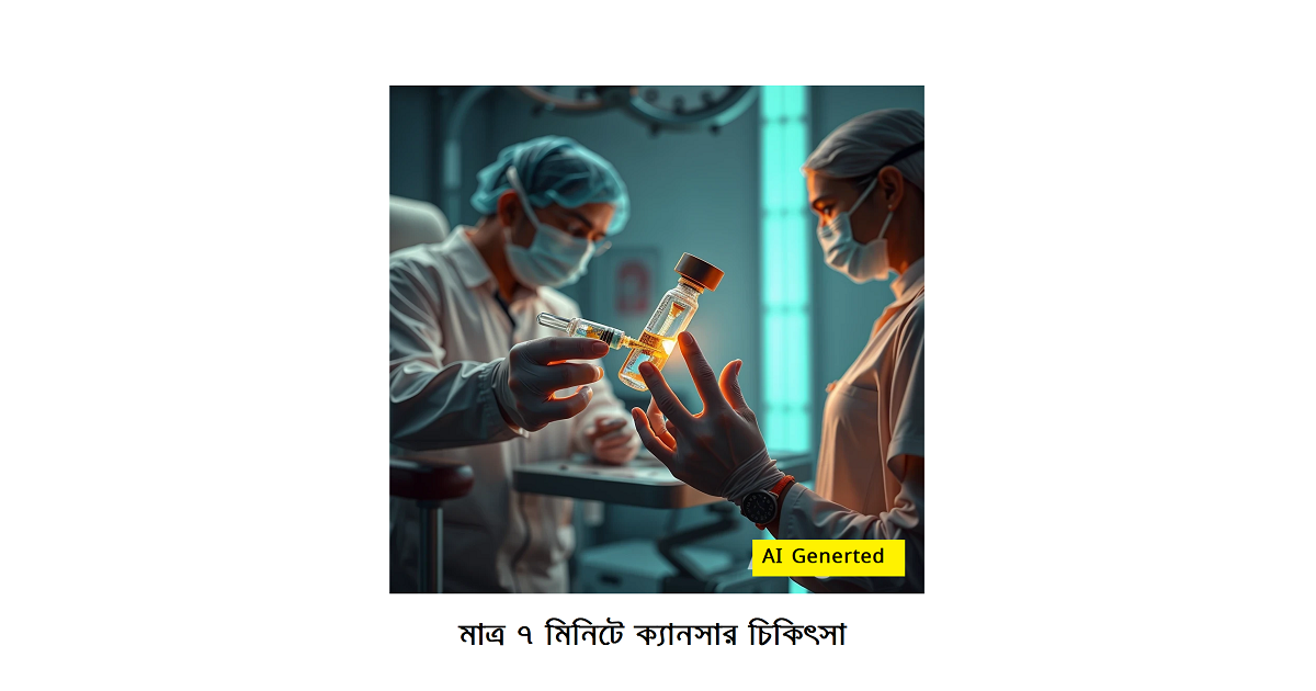মাত্র ৭ মিনিটে ক্যানসার চিকিৎসা? ভারতে এলো নতুন ইনজেকশন