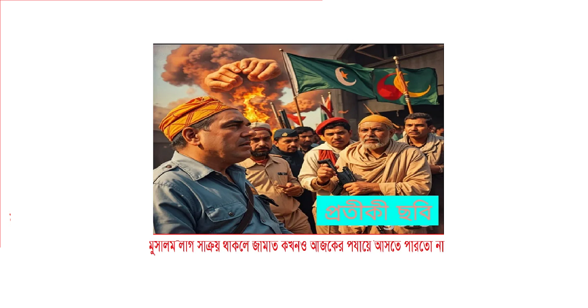 আজ যদি মুসলিম লীগ বেঁচে থাকতোঃ স্বাধীনতাবিরোধী রাজনীতির ধারাবাহিকতা ও বাংলাদেশের রাজনৈতিক বাস্তবতা