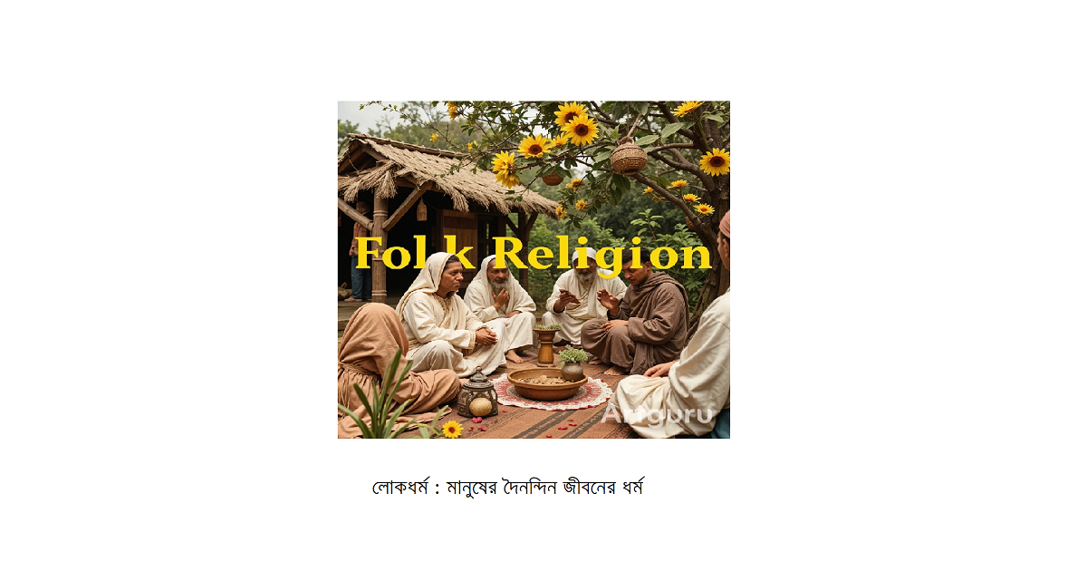ধর্মচিন্তা।লোকধর্ম: মানুষের বিশ্বাস, সংস্কৃতি ও জীবনের সহজ ধর্মচর্চা
